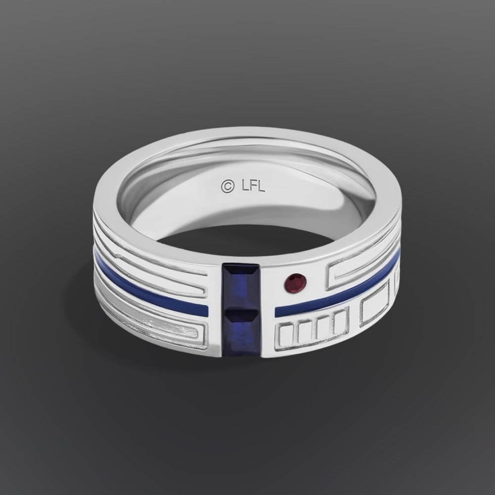 R2D2 Star Wars Fine Jewelry R2 MEN'S RING Size 8 Sold Out